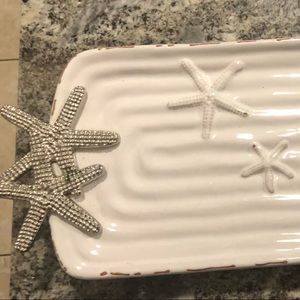 Mud Pie decorative tray. Never used